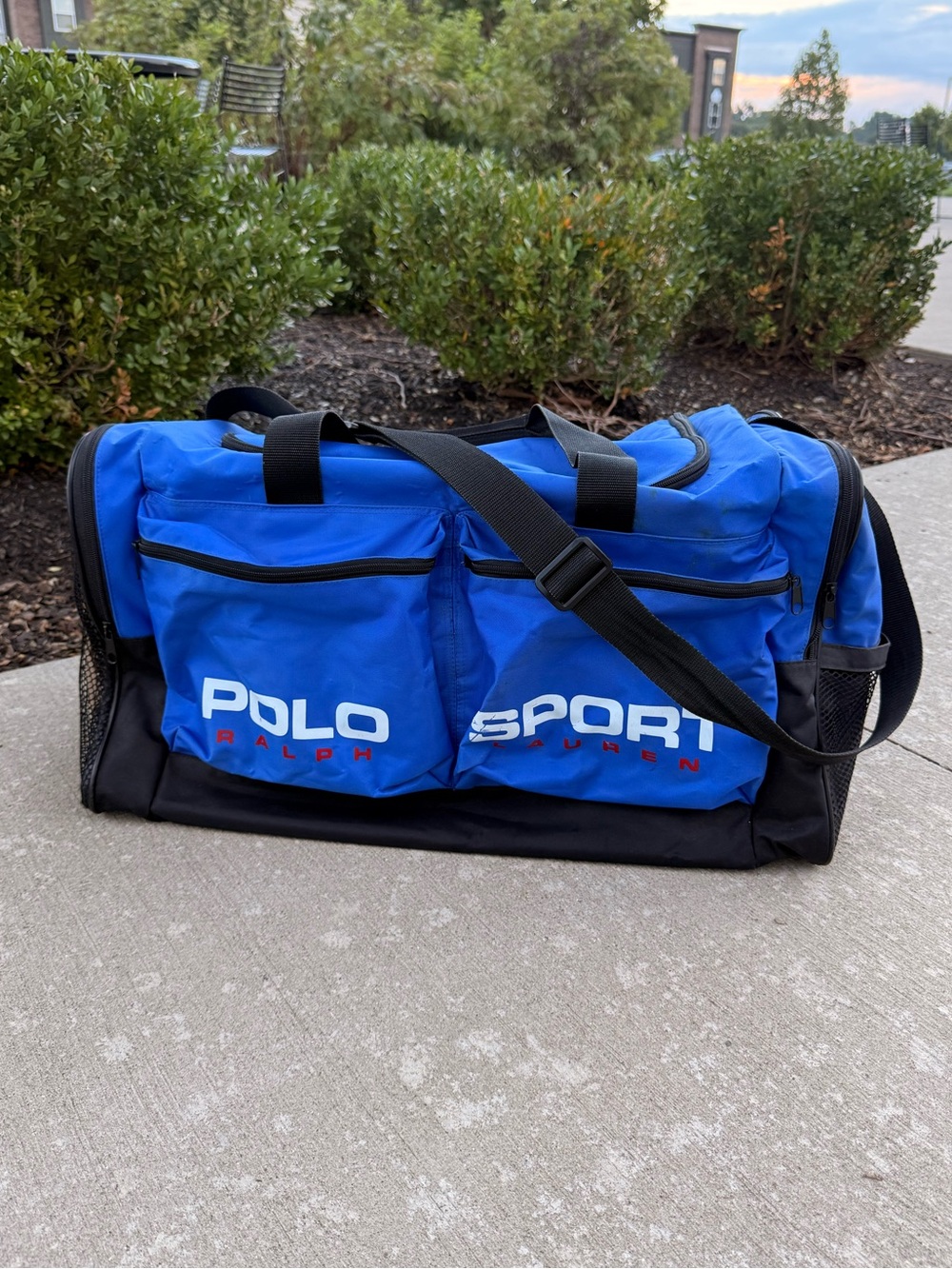 Vintage 90s Polo Sport Duffle Bag